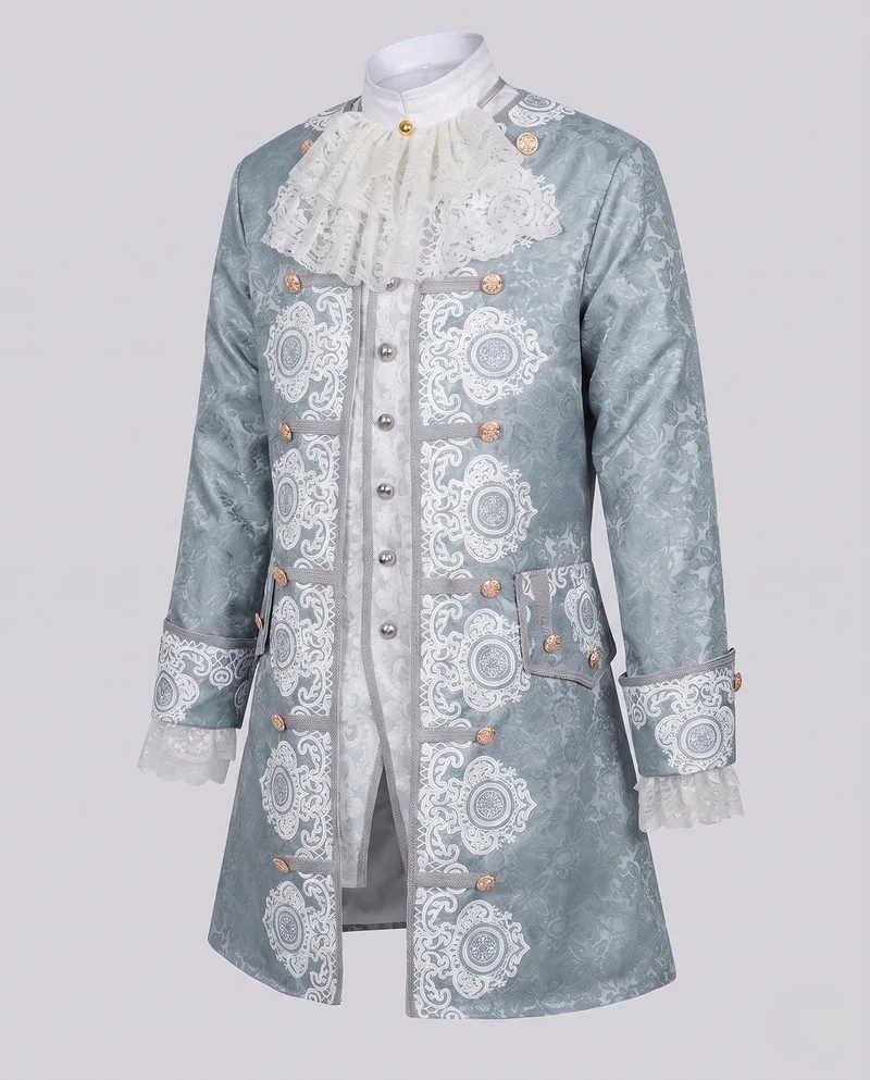 Damenhistorisches Kostüm mit aufwendigen Verzierungen und eleganten Details Nord Taschen