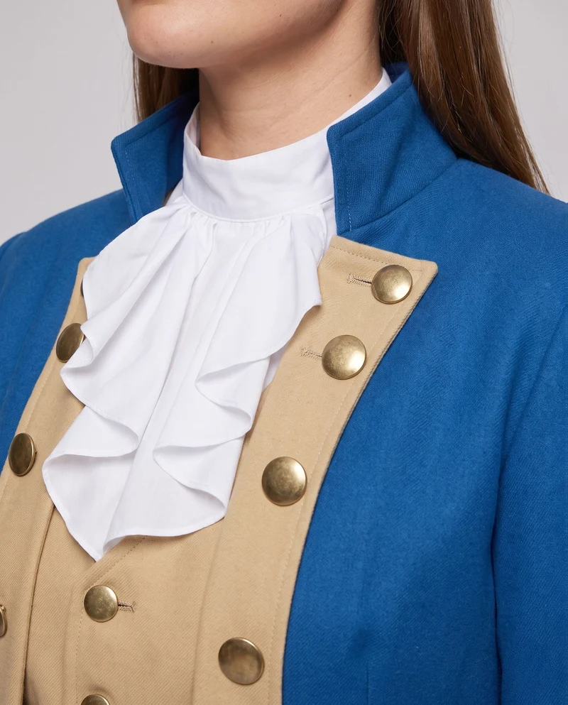 Damen historisches Kostümset mit elegantem Frack und Hose Nord Taschen