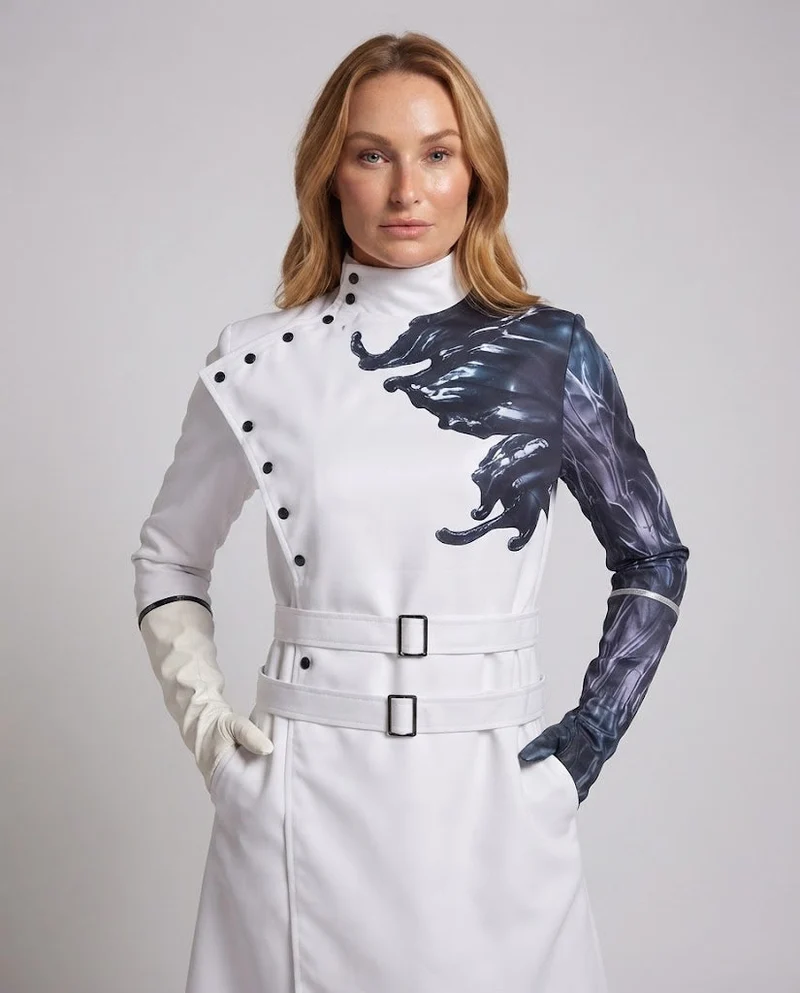 Damen Kostümjacke mit einzigartigem Design und passenden Accessoires Nord Taschen