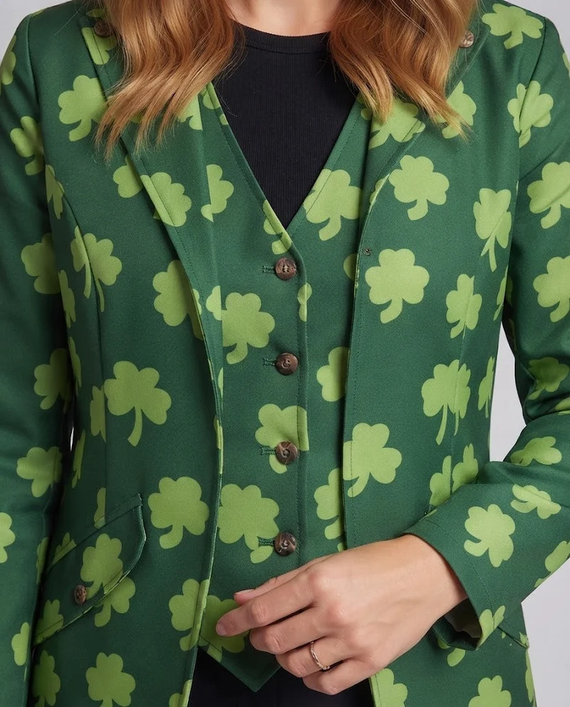 Damenkostümjacke mit Klenord-taschen-Laternen Nord Taschen