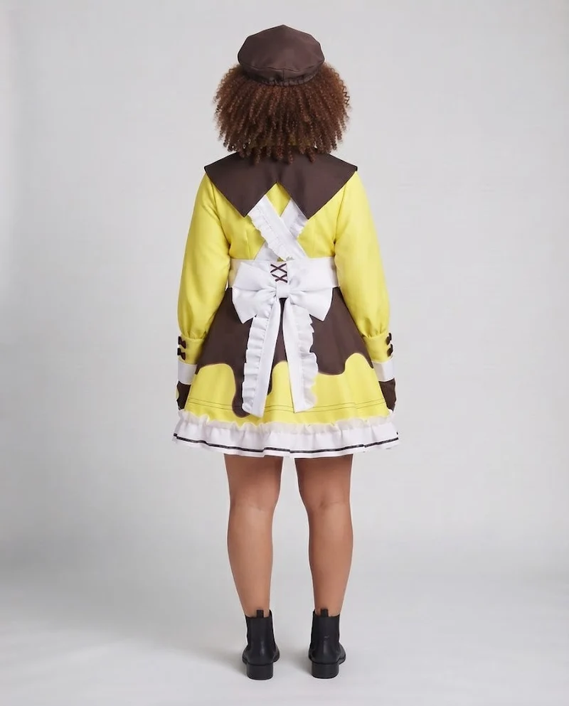 Damen Kostümkleid mit Tiermotiven und verschiedenen Accessoires Nord Taschen