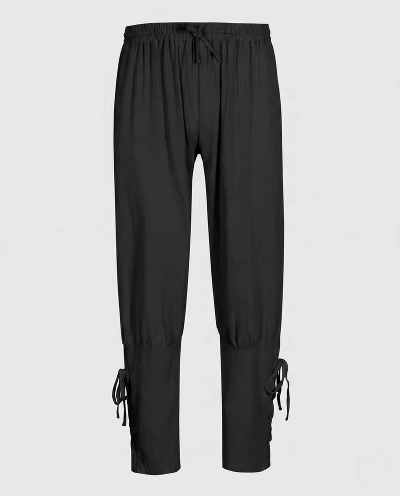 Damen Casual Chino-Hose mit verstellbaren Knöchelriemen Nord Taschen