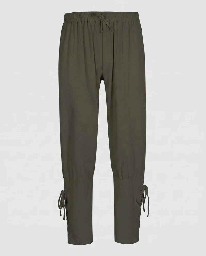 Damen Casual Chino-Hose mit verstellbaren Knöchelriemen Nord Taschen
