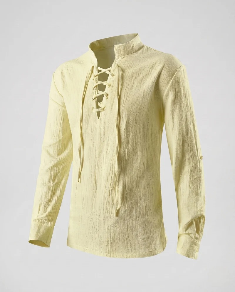 Damen Freizeit Langarmshirt mit Kordelzug Nord Taschen