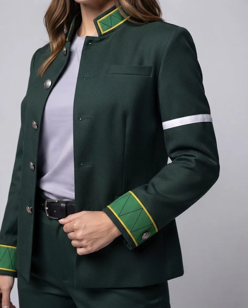 Damen stilvolle Herrenjacke im historischen Design Nord Taschen