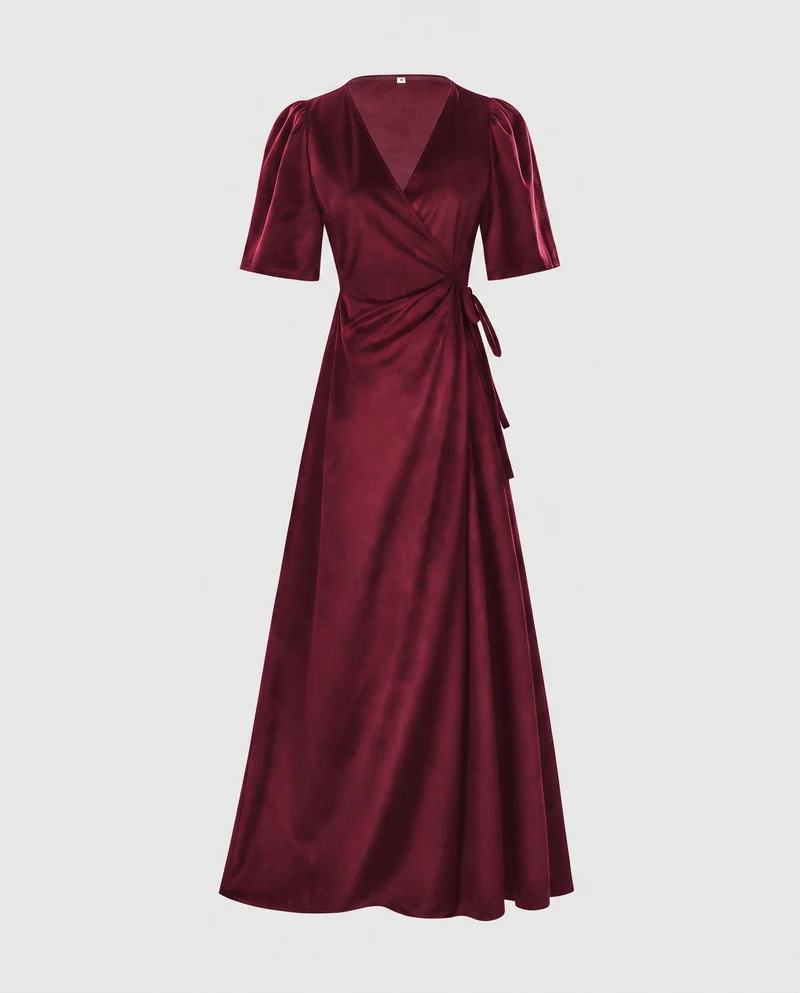 Damen Wickelkleid mit elegantem Design Nord Taschen