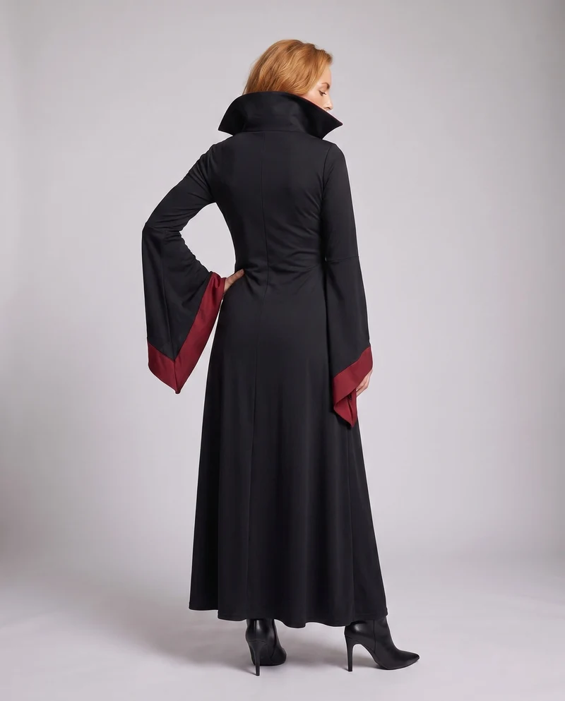 Frauen dramatisches Vampirkleid Nord Taschen