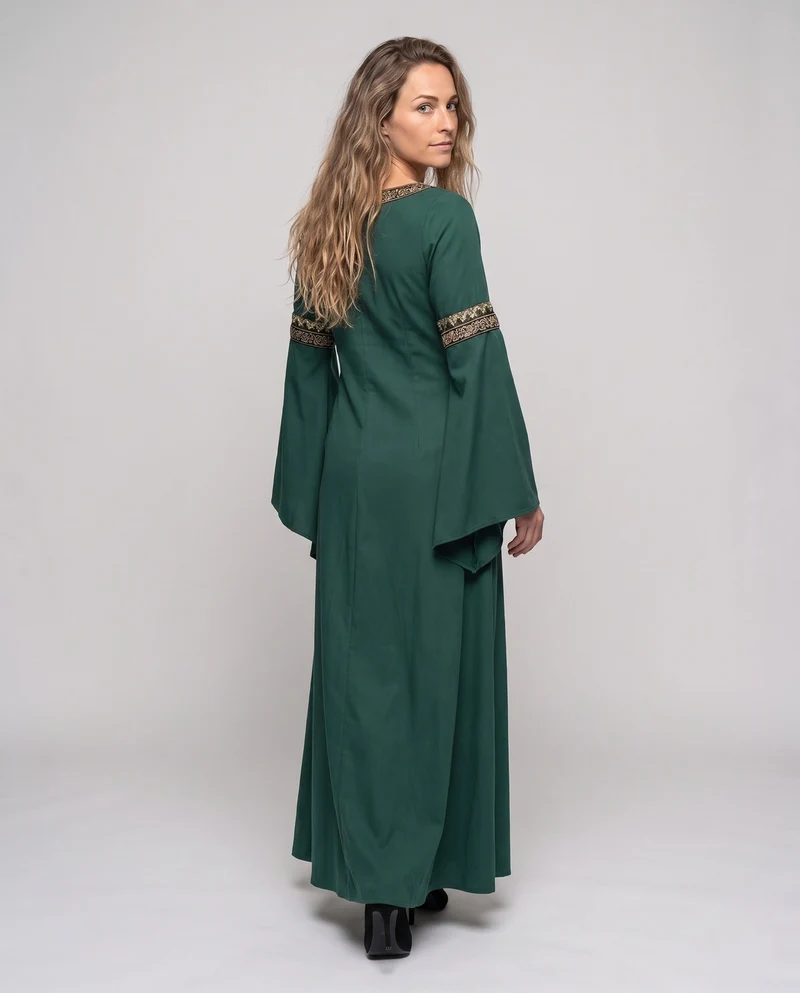 Damen historisches Märchenkleid mit elegantem Schnürdesign Nord Taschen