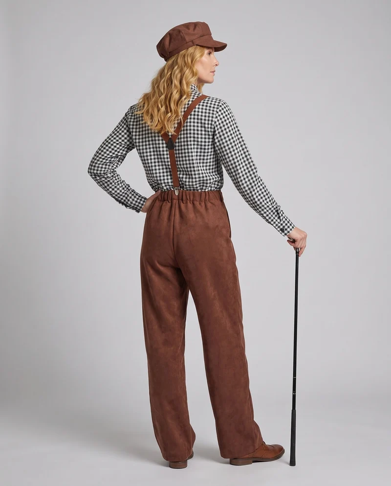 Damen Freizeit-Hosen mit verstellbaren Trägern und eleganten Details Nord Taschen