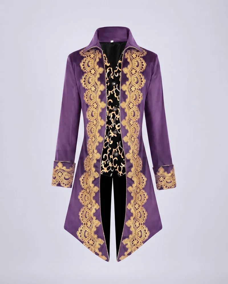 Damen Elegante Gala Jacke mit aufwendigem Goldmuster Nord Taschen