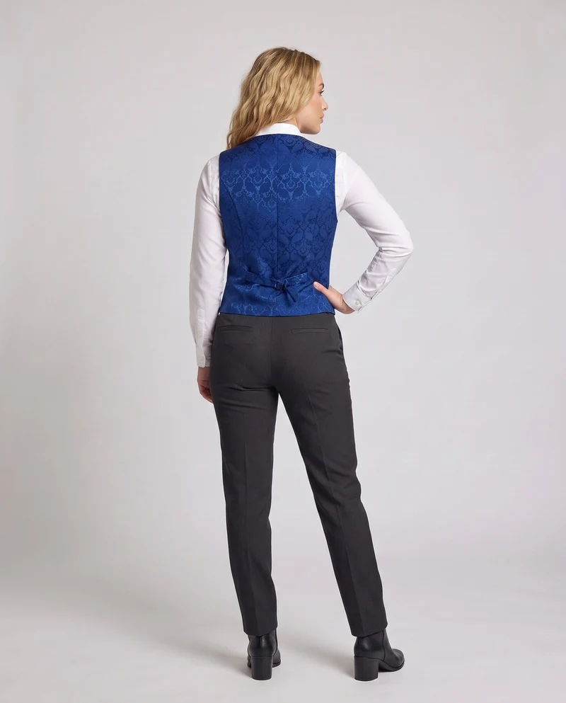 Damen Elegantes Spitzenweste mit Dekorativen Knöpfen Nord Taschen