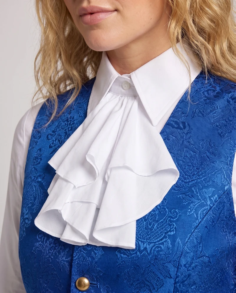 Damen elegantes Weste mit aufwendigen Rüschendetails Nord Taschen
