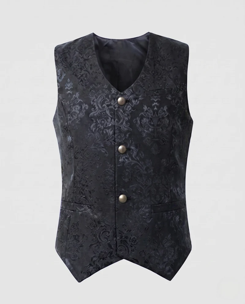 Damen elegantes Weste mit aufwendigen Rüschendetails Nord Taschen