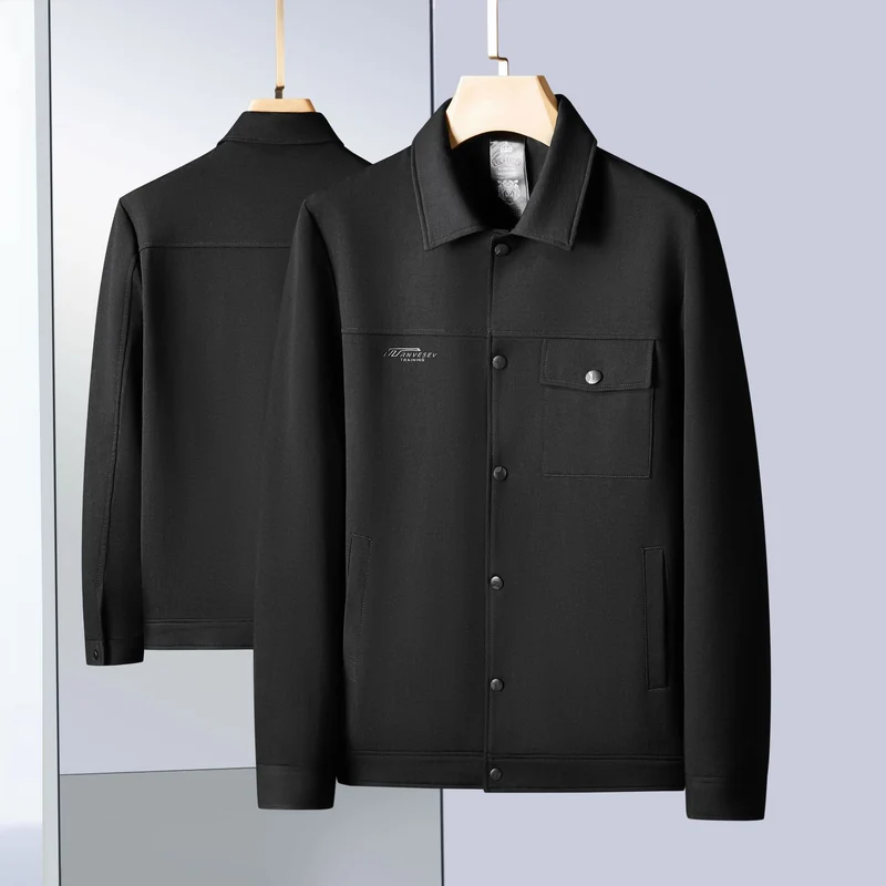 Herren Übergangsjacke im Workwear-Stil mit Druckknöpfen Nord Taschen