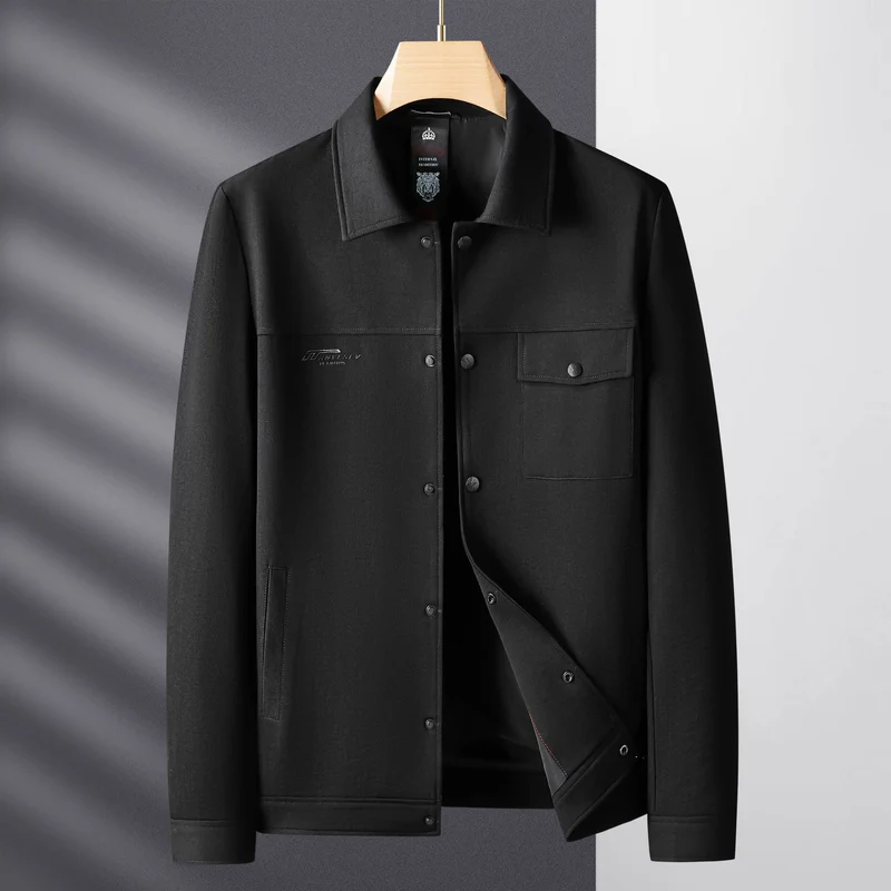 Herren Übergangsjacke im Workwear-Stil mit Druckknöpfen Nord Taschen