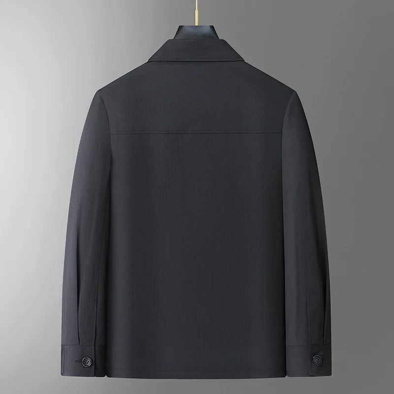 Herren Übergangsjacke im minimalistischen Worker-Stil mit Pattentaschen Nord Taschen