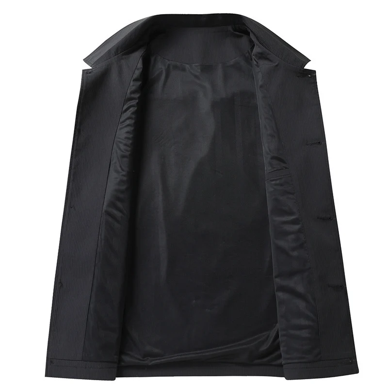 Herren Übergangsjacke im minimalistischen Worker-Stil mit Pattentaschen Nord Taschen