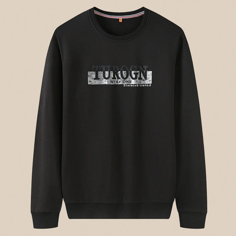 Herren Sweatshirt mit Rundhals, geradem Schnitt und modernem Logoprint Nord Taschen