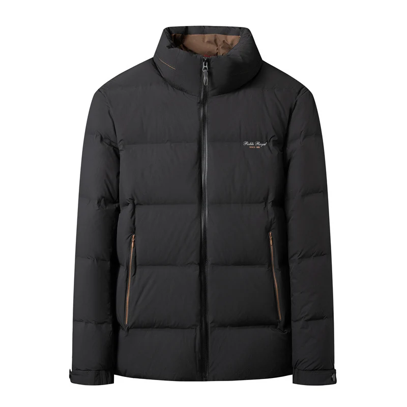 Herren Steppjacke mit Thermofüllung und hohen Stehkragen Nord Taschen