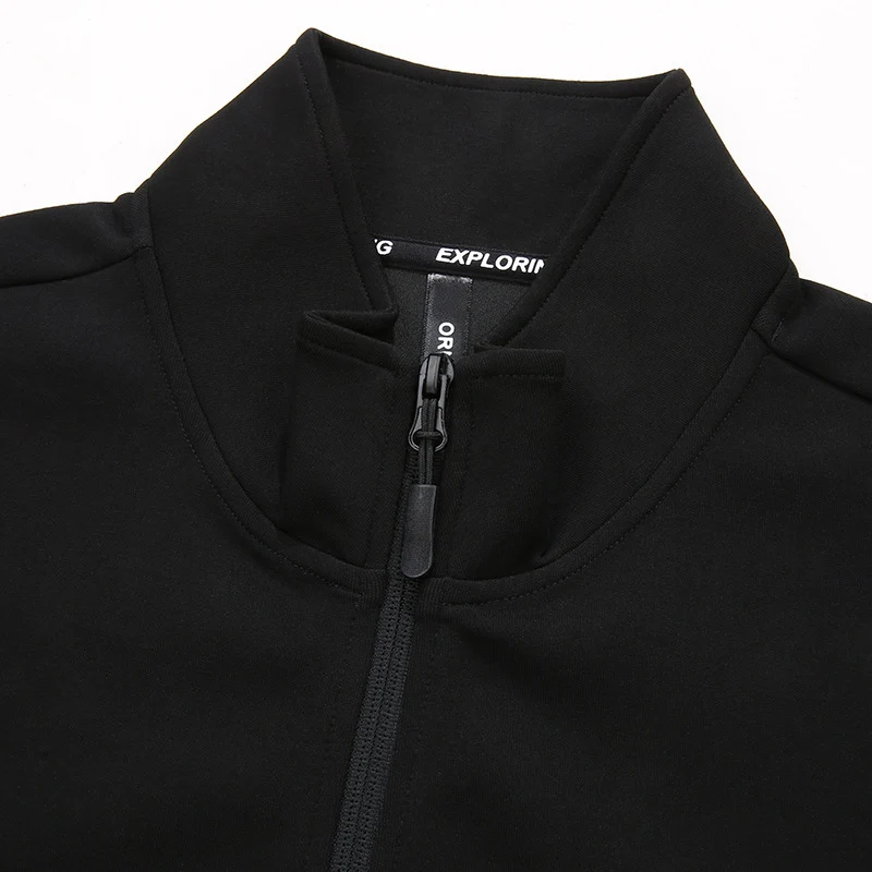 Herren Softshell-Trainingsjacke mit Stehkragen und durchgehendem Reißverschluss Nord Taschen