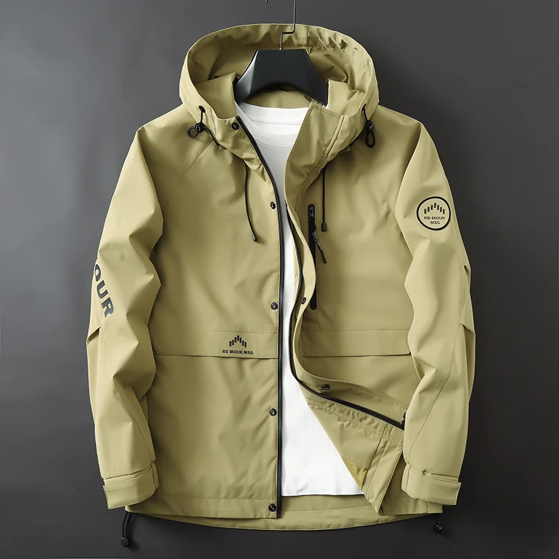 Herren Softshell-Parka mit Kapuze, winddichter und wasserabweisender Membran sowie Logo-Applikationen Nord Taschen