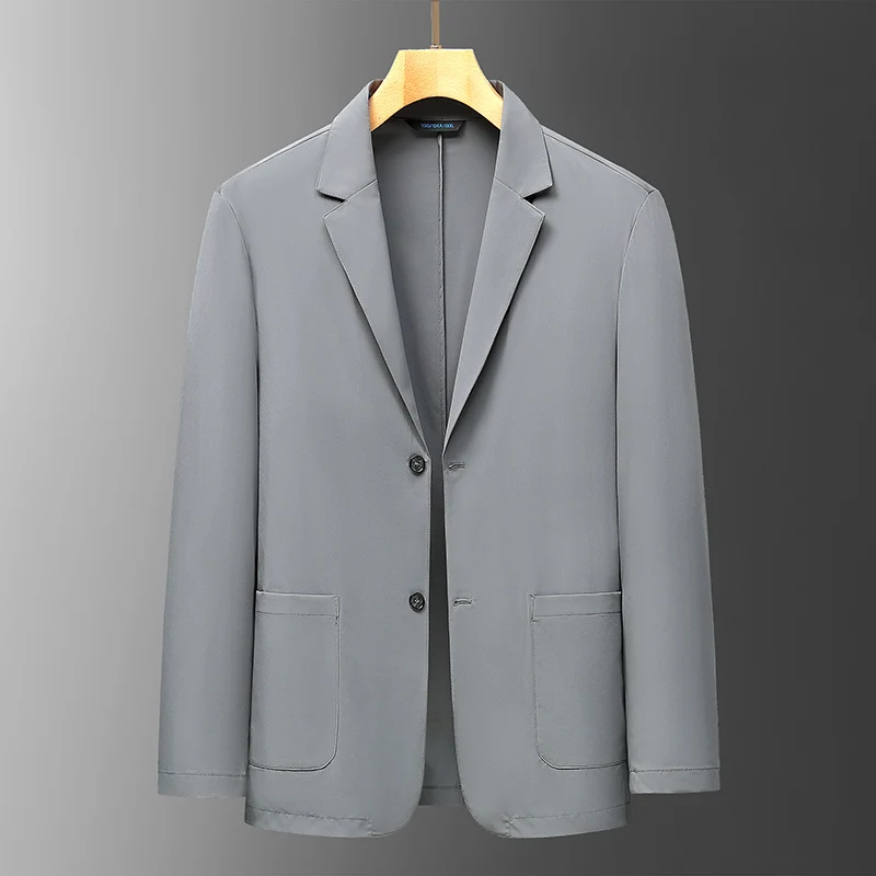 Herren Smart-Casual Reise-Sakko aus Stretch-Travel-Material mit aufgesetzten Taschen Nord Taschen