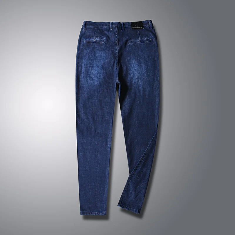 Herren Schmal geschnittene Denim-Chino mit Stretch, tapered Bein und klassischer Five-Pocket-Optik Nord Taschen