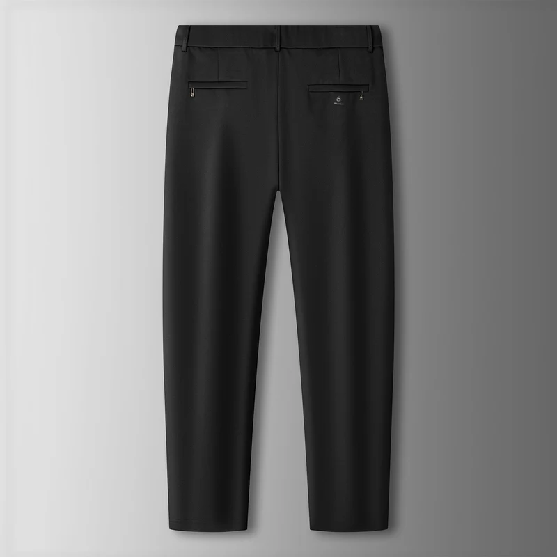 Herren Schlanke Business-Casual Chinohose mit tapered Bein und Stretchanteil Nord Taschen