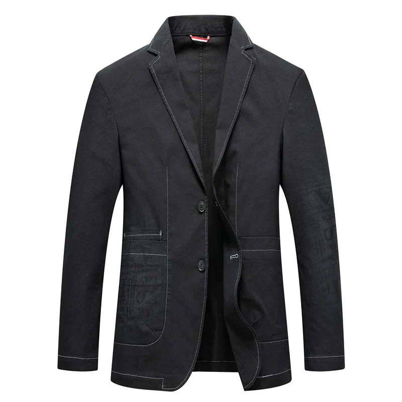 Herren Sakko im Casual‑Look mit Kontrastnähten und aufgesetzten Taschen Nord Taschen