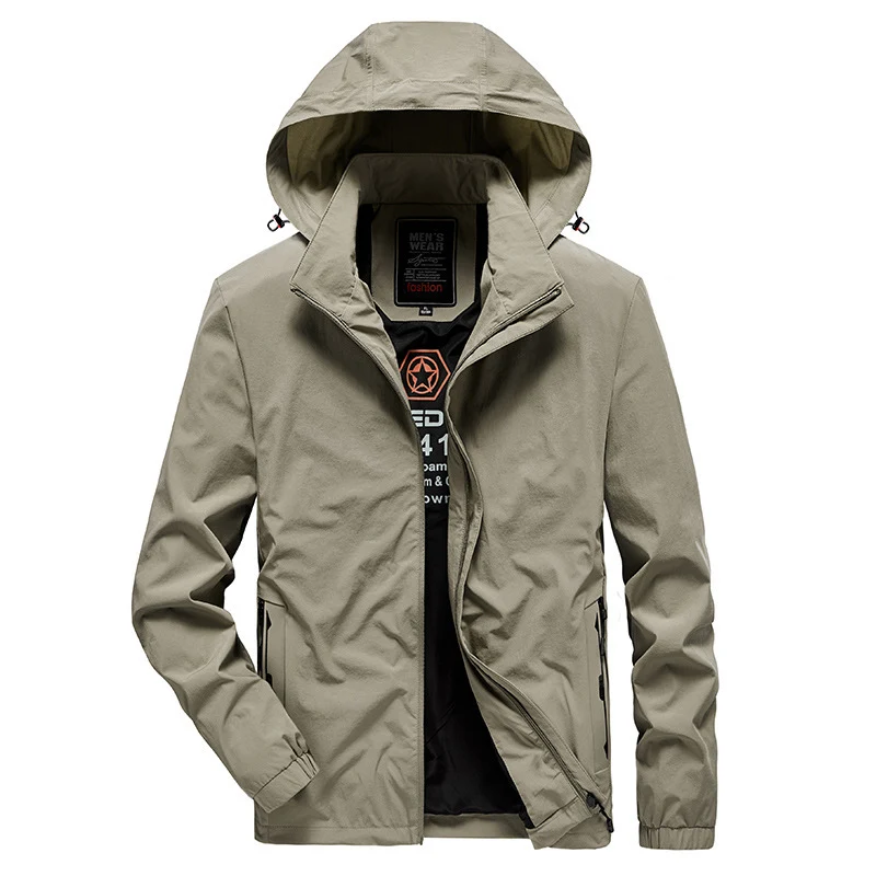 Herren Atmungsaktive Softshelljacke mit verstellbarer Kapuze und verdecktem zweiwegigen Reißverschluss Nord Taschen