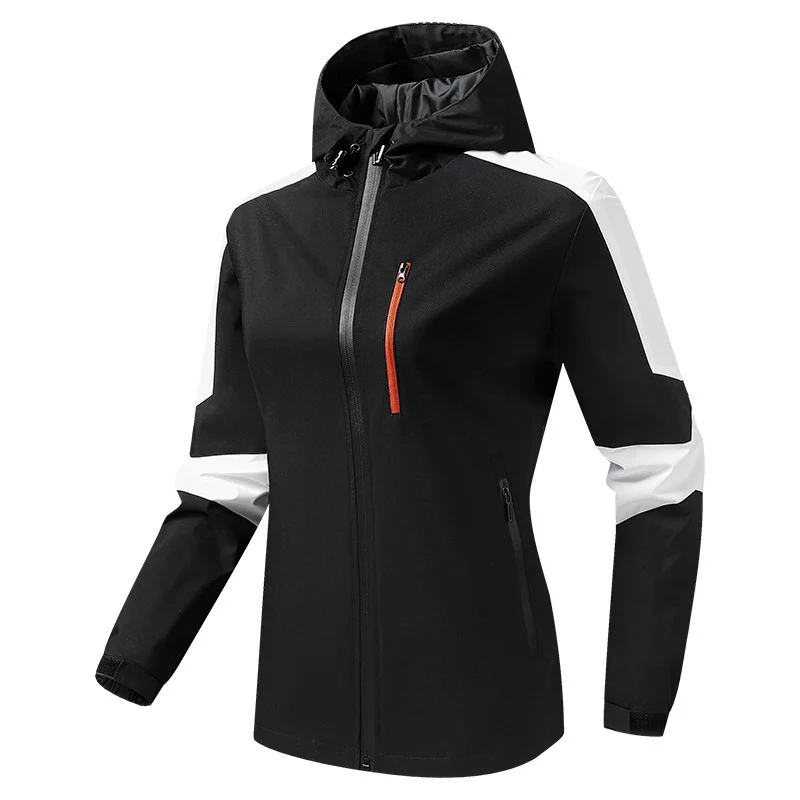 Herren Atmungsaktive Softshell‑Hardshell‑Hybridjacke mit Kapuze und wasserdichten Reißverschlusstaschen Nord Taschen