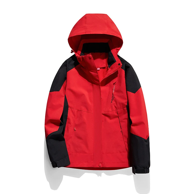 Damen zweilagige Softshell‑Outdoorjacke mit abnehmbarem Fleece‑Innenlayer und Kapuze Nord Taschen