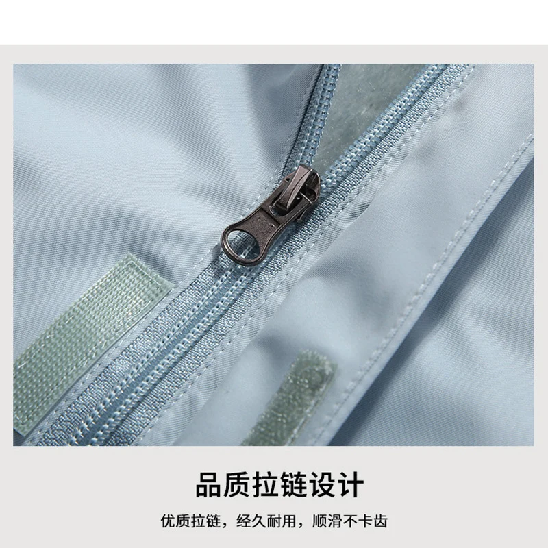 Damen zweilagige Outdoorjacke mit herausnehmbarer Fleece-Innenjacke und winddichter Membran Nord Taschen