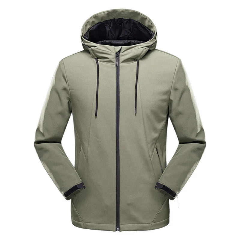 Damen taillierte Softshelljacke mit Kapuze und wasserabweisender Membran Nord Taschen