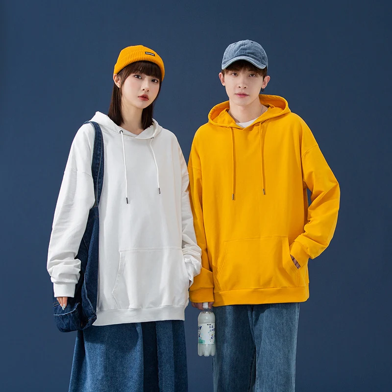 Damen Oversize-Kapuzenpullover mit Kängurutasche, tiefem Schulterfall und verstellbarer Kordel Nord Taschen