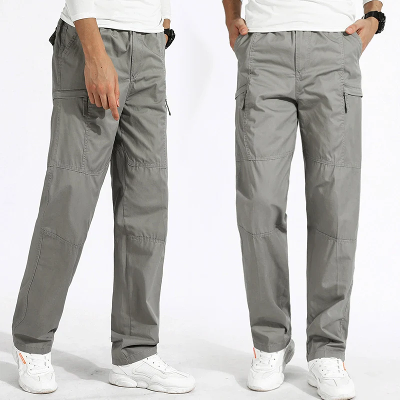 Damen Cargo-Hose mit elastischem Bund, verstärkten Nähten und multifunktionalen Taschen Nord Taschen