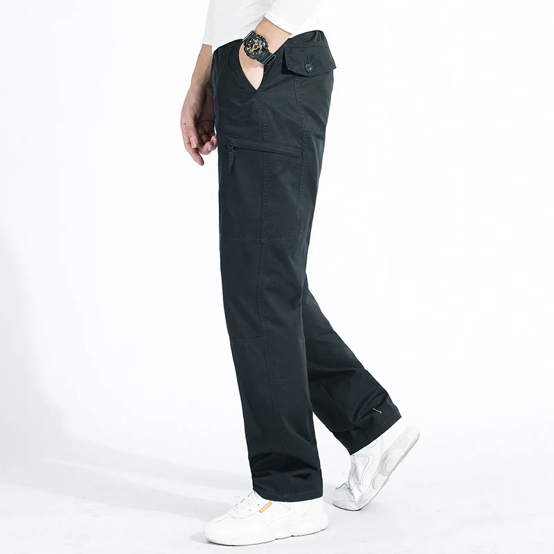 Damen Cargo-Hose mit elastischem Bund, verstärkten Nähten und multifunktionalen Taschen Nord Taschen