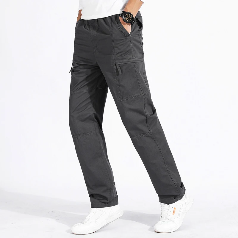 Damen Cargo-Hose mit elastischem Bund, verstärkten Nähten und multifunktionalen Taschen Nord Taschen