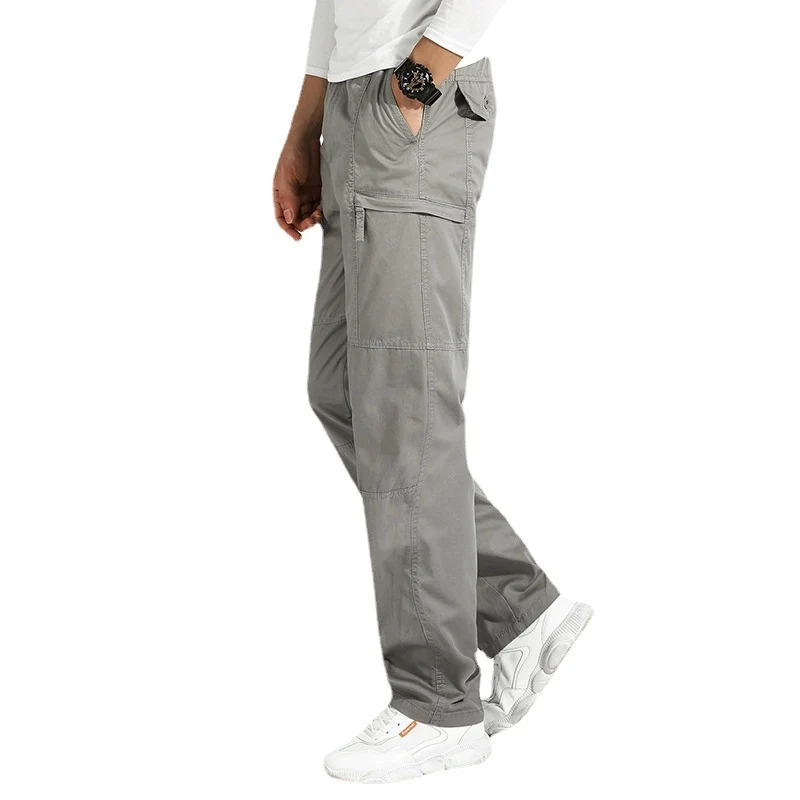 Damen Cargo-Hose mit elastischem Bund, verstärkten Nähten und multifunktionalen Taschen Nord Taschen
