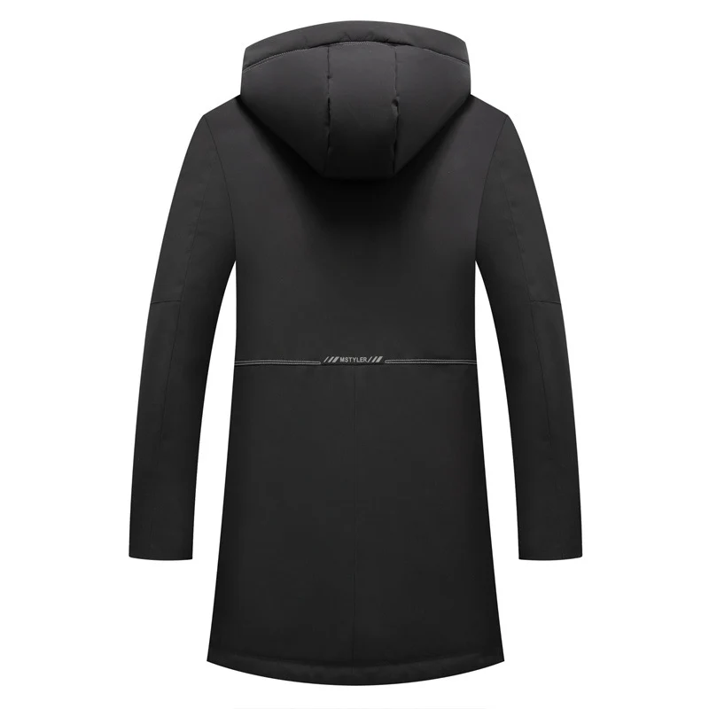 Herren wasserabweisender Parka mit abnehmbarer Stepp-Innenjacke Nord Taschen