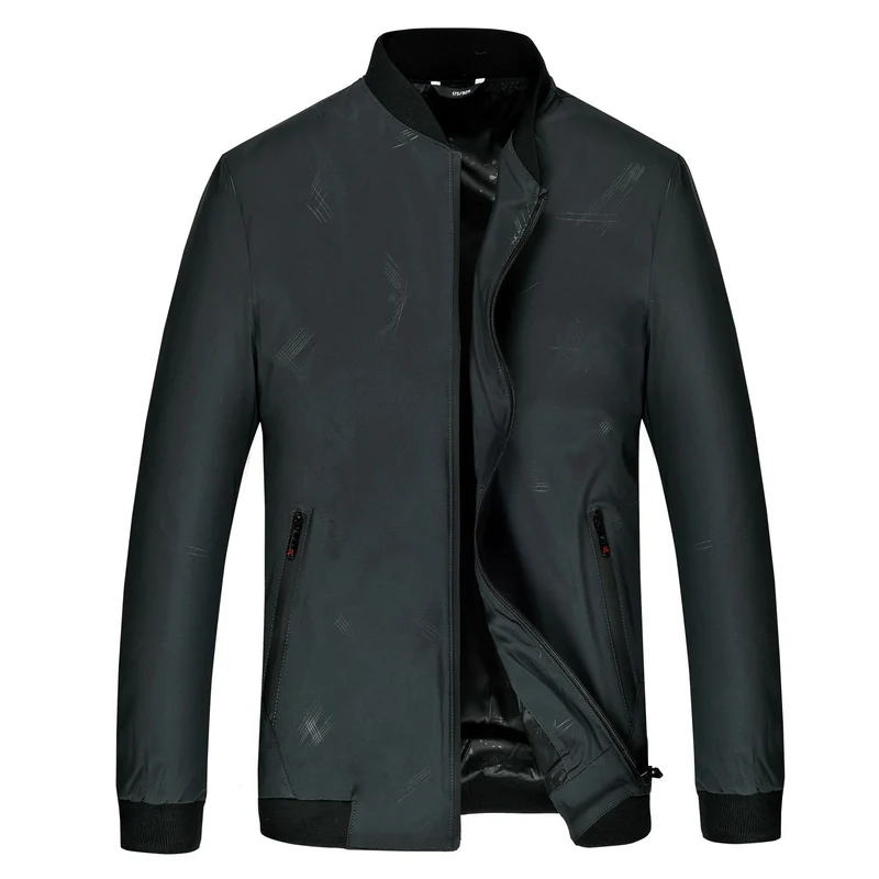 Herren Urbaner leichter Bomber mit wasserabweisender Oberfläche und geripptem Kragen Nord Taschen
