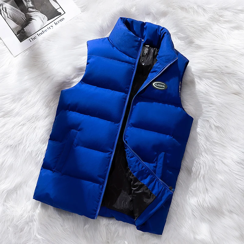 Herren Urban-moderne Thermo-Steppweste mit Hochkragen, 3D-Quilt und verstecktem Reißverschluss Nord Taschen