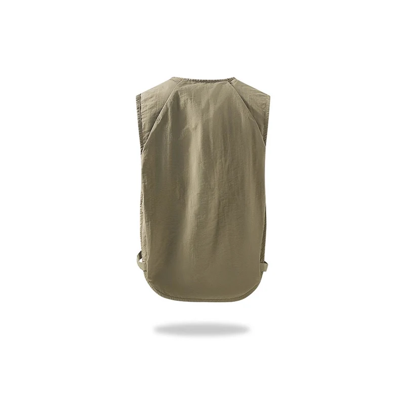 Herren Ultraleichte Multifunktionale Fotografen-Utility-Weste mit Mesh‑Rücken und Frontsteckschnalle Nord Taschen