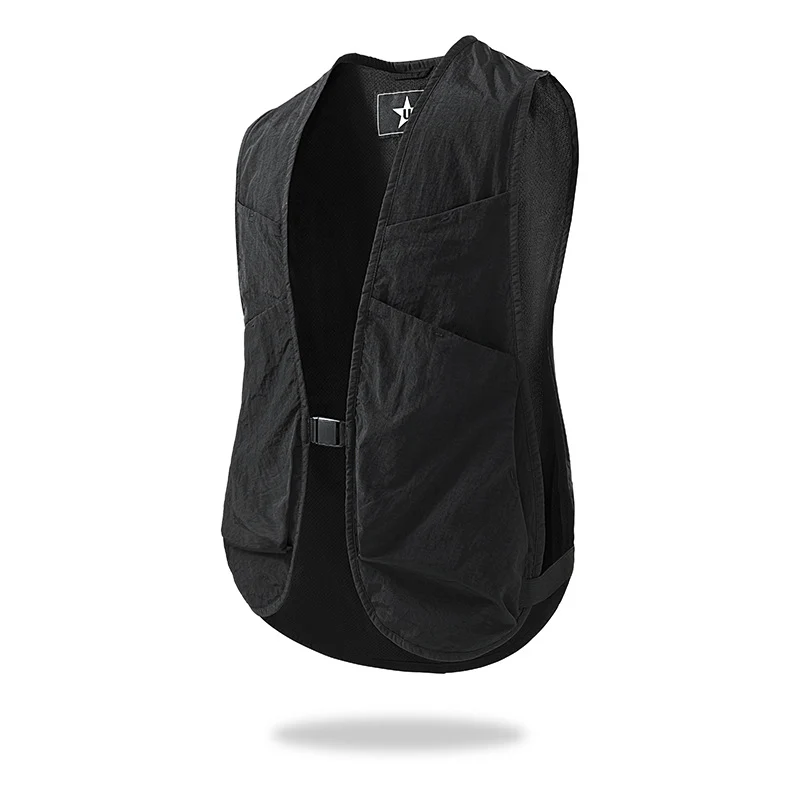 Herren Ultraleichte Multifunktionale Fotografen-Utility-Weste mit Mesh‑Rücken und Frontsteckschnalle Nord Taschen