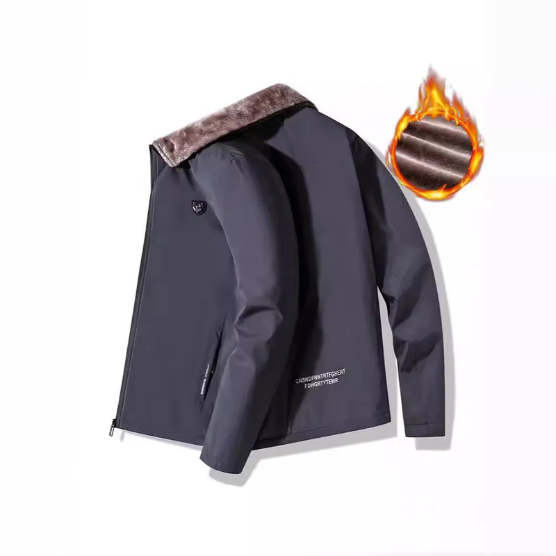 Herren Thermo-Softshelljacke mit durchgehendem Reißverschluss und Teddy-Innenfutter Nord Taschen
