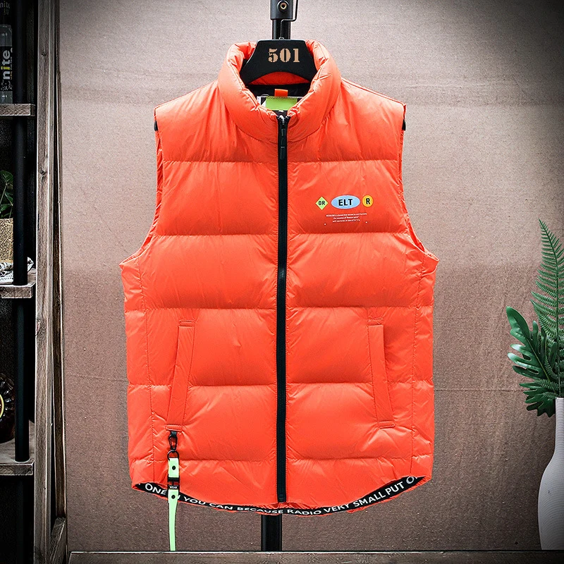 Herren Steppweste mit Thermoisolierung, Stehkragen und Utility‑Taschen Nord Taschen