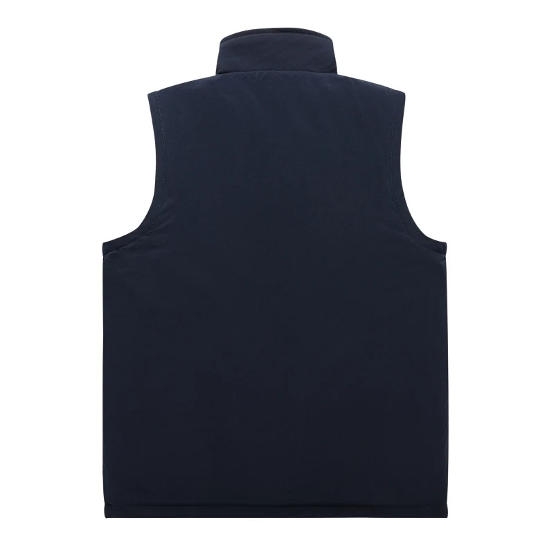 Herren Softshell-Weste mit Fleece-Innenfutter, winddichter Außenlage und hohem Stehkragen Nord Taschen