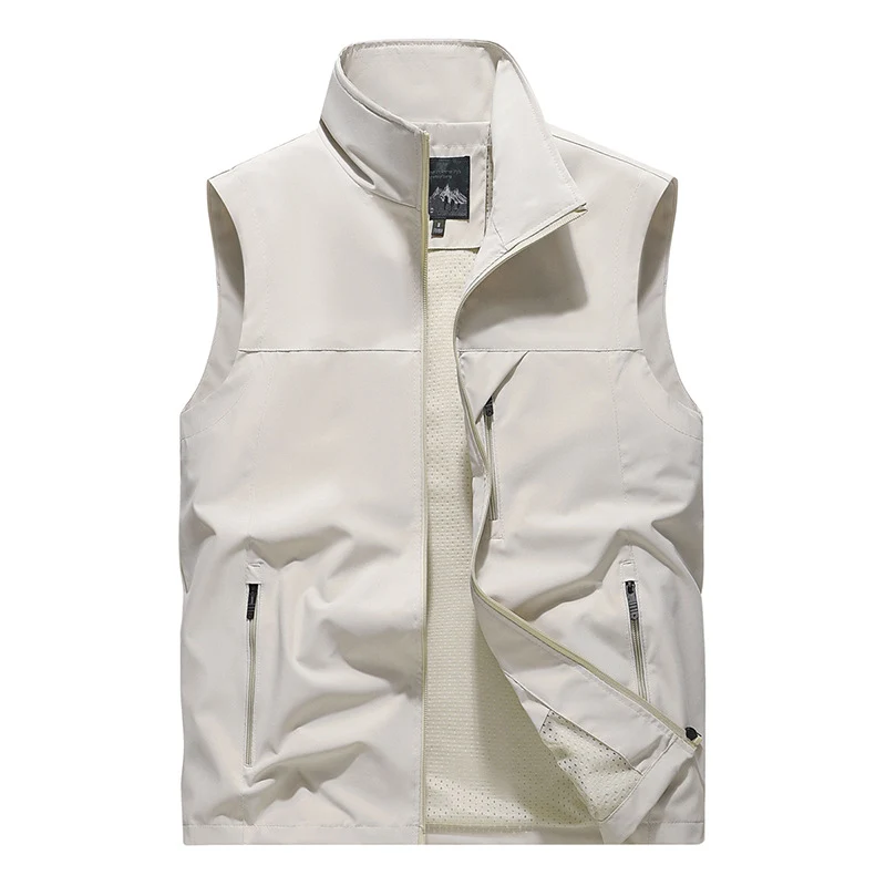 Herren Softshell-Outdoorweste mit winddichter Mikrofaserschale, Mesh-Innenfutter und Reißverschlusstaschen Nord Taschen