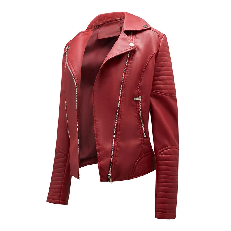 Elegante Lederjacke für Frauen - Arvani