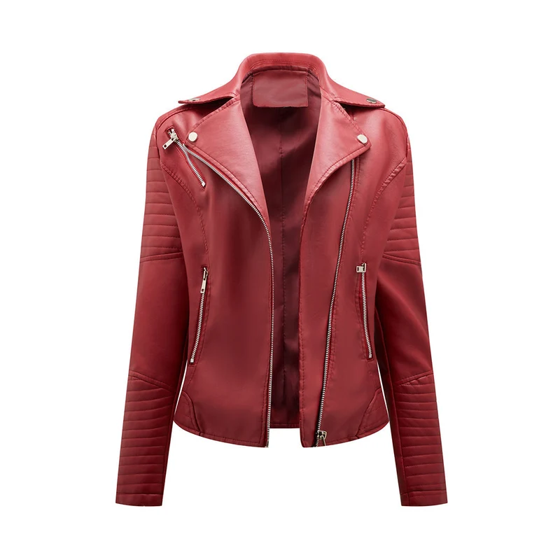 Elegante Lederjacke für Frauen - Arvani